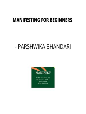 cover image of Manifesting for beginners